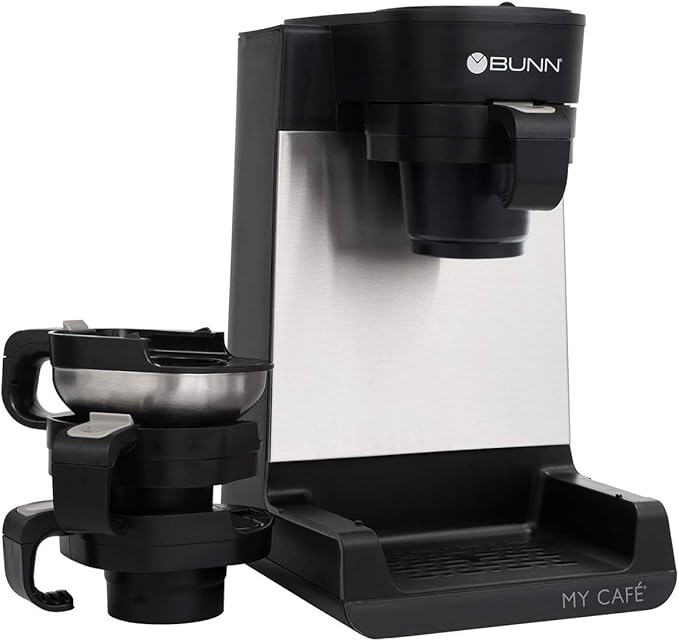 BUNN MCU My Cafe Single Cup Multi Use Coffee Brewer (Black/SST)
