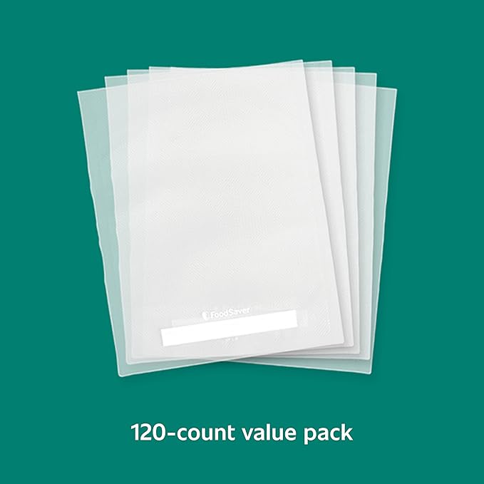 FoodSaver Quart Vacuum Seal Bags, (Pack of 2)