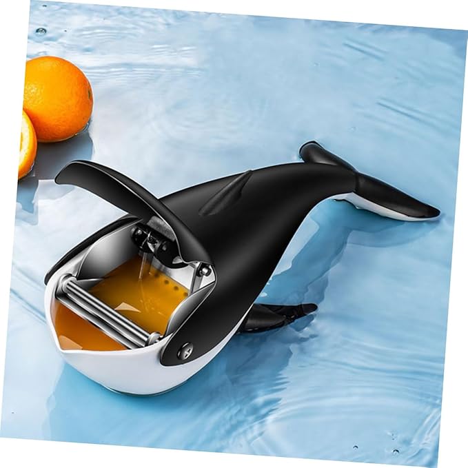 Manual Lemon Squeezer Whale Citrus Juicer Hand Juicer Easy Clean Portable