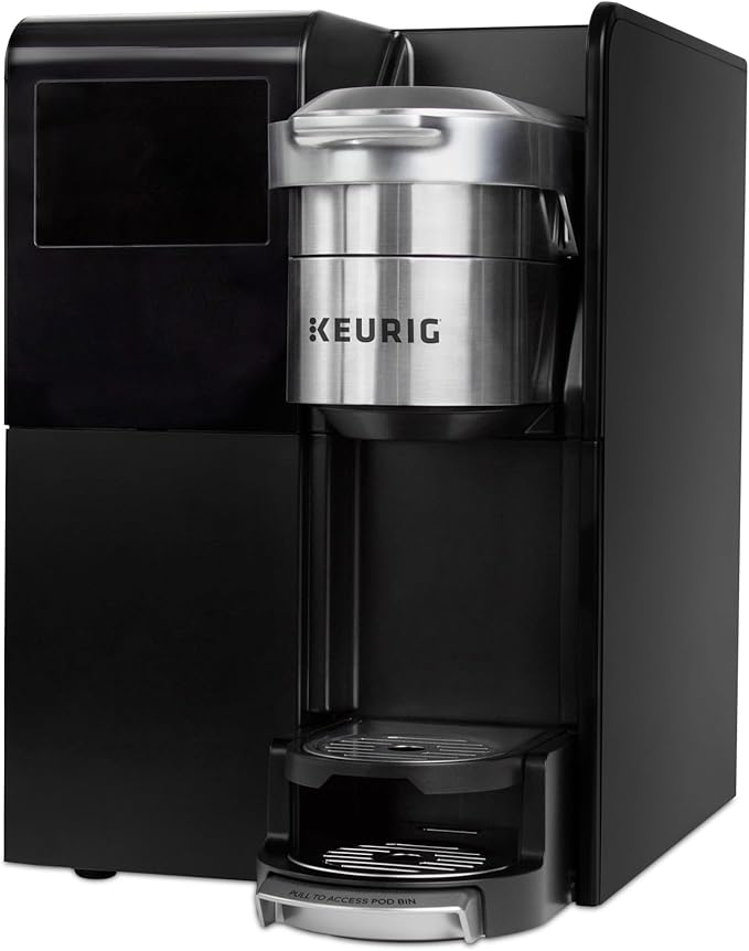 Keurig K-3550 Large Business Single Serve Coffee Maker, Plumbed, Silver/Black