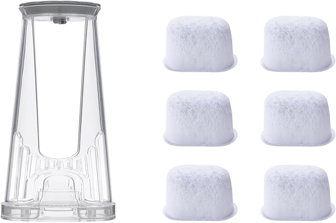 Water Filter Short Handle Starter Kit for Keurig 2.0 K-DUO Essentials, K Compact, K Duo Brewer, Filter Holder Water Reservoir Handle with 6 Filters.