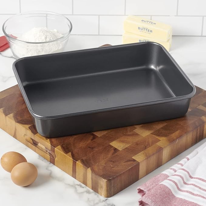 Oneida Select 10 Piece Nonstick Metal Bakeware Set, High-Performance & Dishwasher Safe,Silver