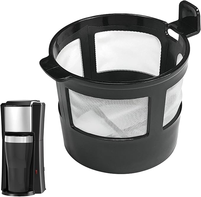 1 Pack Reusable Coffee Filter Compatible with BLACK+DECKER CM618 Single Serve Coffee Maker