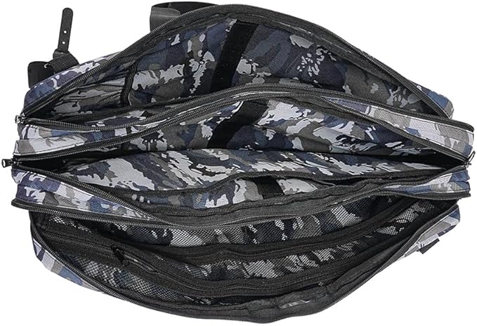 EVERPRIDE - 3 Slots - CAMO - Professional Chef Knife Bag, 20 Knife Slots, 3 Storage Compartments, Camo Design, – Durable, Large Knife Bag for Chefs – Knives Not Included