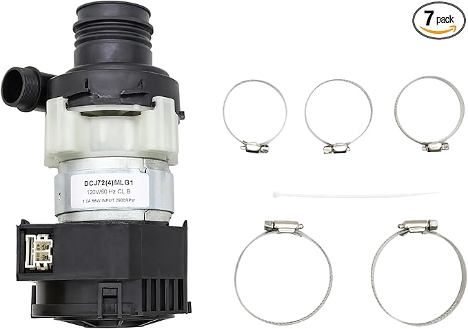 WD26X23258 New Upgraded Brushless Motor Cosamatcozon Dishwasher Circulation Pump Kit - Compatible with Some GE Dishwashers