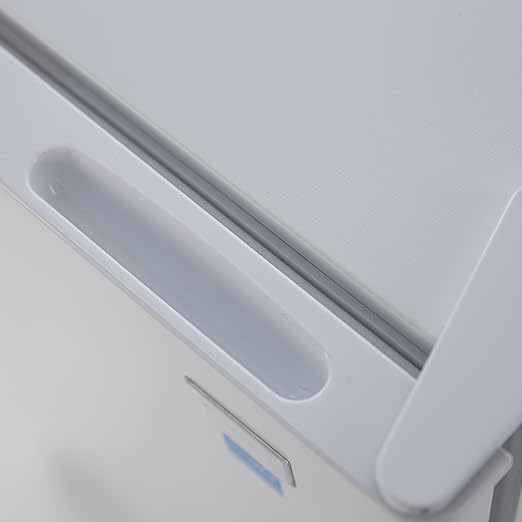 Avanti Mini Fridge Compact Refrigerator for Home Office or Dorm with Reversible Recessed Door, Adjustable Door Bins and Glass Shelves with Adjustable Temperature Control, 3.2-Cu.Ft., White
