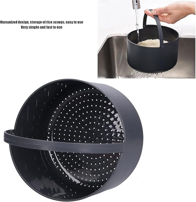 Microwave Rice Cooker Steamer, Microwave Pasta Cooker with Strainer, 2 L Microwave Cookware Set for Rice, Pasta, Vegetables, Quinoa, Oatmeal, Ramen Non stick (orange)