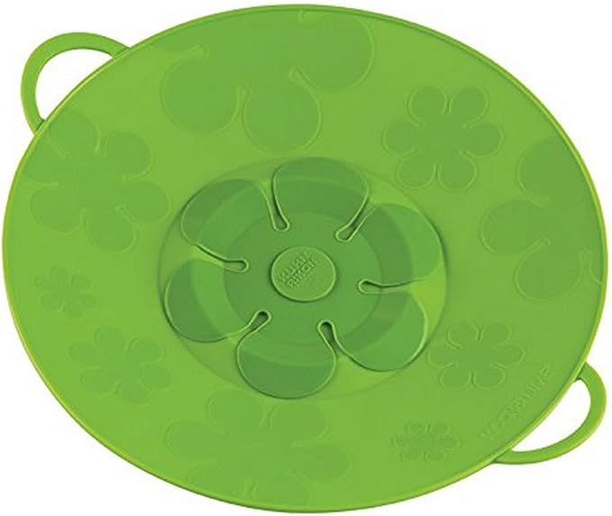 Kuhn Rikon Kochblume Spill Stopper, 11-Inch, Green