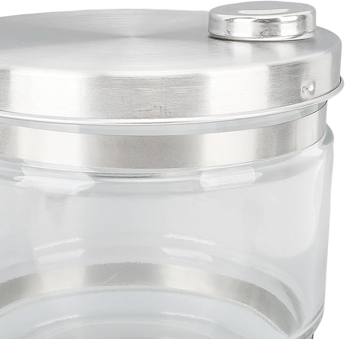 4L 1 Gallon Water Distiller Replacement Glass Carafe, Home Beauty Water Distiller Glass Jar Collection Bottle, Distilled Water Container for Majority