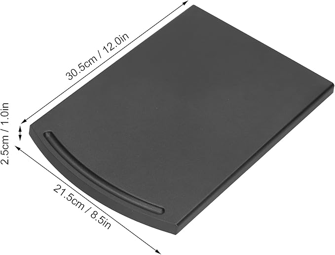 Sliding Coffee Maker Tray, Sliding Tray Mat for Coffee Maker Countertop Coffee Machine Moving Holder Kitchen Appliance Moving Caddy Black
