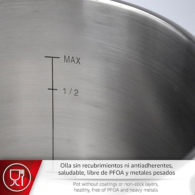 Magefesa - Pressure cooker Magefesa 01OPDINAM08 7,5 L Stainless steel