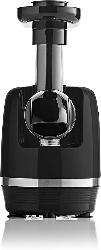 Omega H3000D Cold Press Juicer Machine, Vegetable and Fruit Juice Extractor, Triple-Stage Slow Masticating Juicer, 150 W, Black