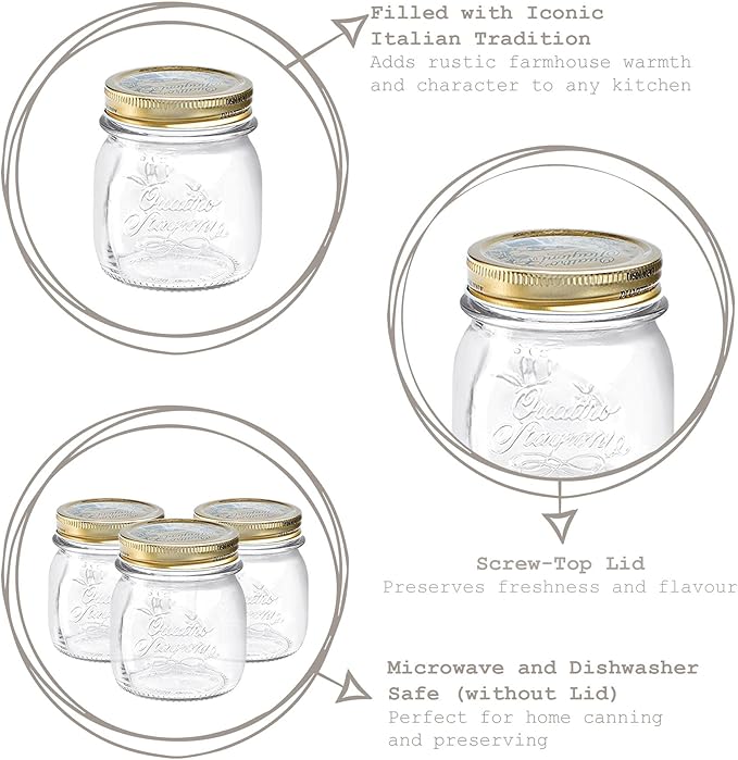 Bormioli Rocco Quattro Stagioni Airtight Pot, Clear