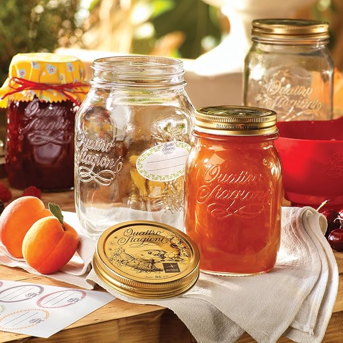 Bormioli Rocco Quattro Stagioni Jar, 33.75 oz