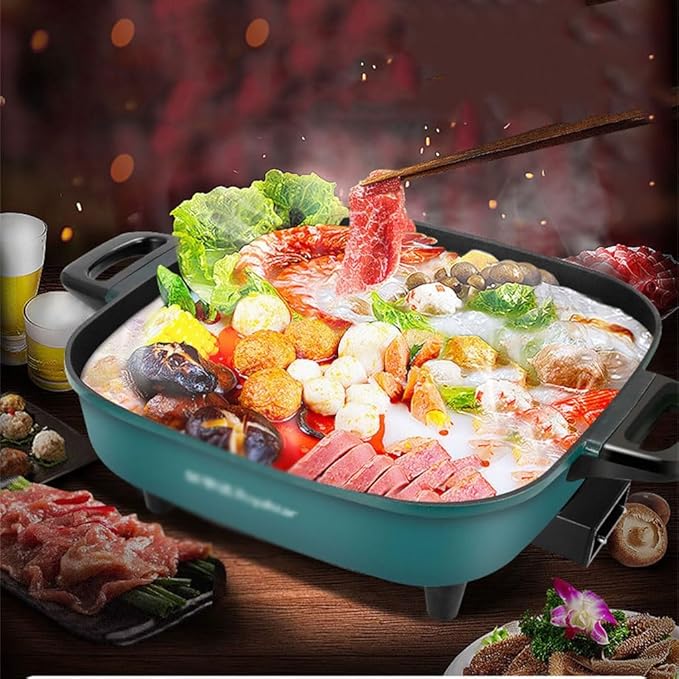 Electric Cooking Pot Multifunctional Electric Hot Pot Intelligent Electric Heating Pot Electric Wok(E)