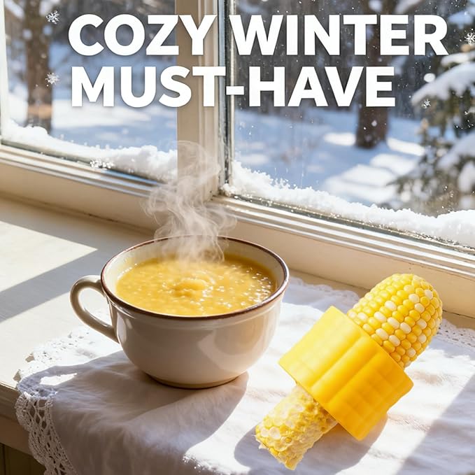 Corn Stripper, Durable Corn Peeler, Easy-Grip Handle for Effortless Use, Easy Cleaning, Versatile Corn Plane for Fresh/Sweet Corn for Kitchen,Outdoor,BBQ,Suitable for Making Corn Juice