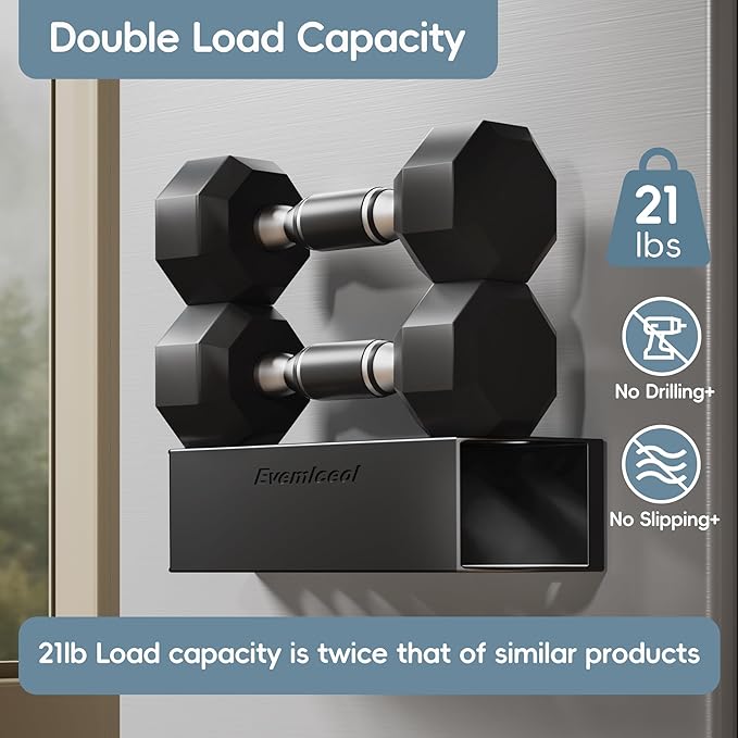 Magnetic Cup Holder for Fridge for 20/30/40 oz Stanley Tumblers Water Bottle Storage Holders & Lid Hook Organizers (3 Cups, 5 Hooks)