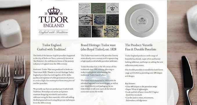 Tudor Royal 12-Piece Round Porcelain Dinnerware Set, Service for 4, Botanical Design, Summer Flowers, Plates Bowls Dishes, Glossy, Premium Quality Dish Set, Unique Pattern
