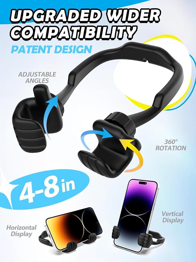 Stocking Stuffers for Teens Boys Men Adults Gifts: Thumbs Up Lazy Phone Stand Cell Phone Holder Gifts for Kids Women Teenage Girls Wife Ideas Funny Cool Gadgets Who Have Everything Gifts for Christmas