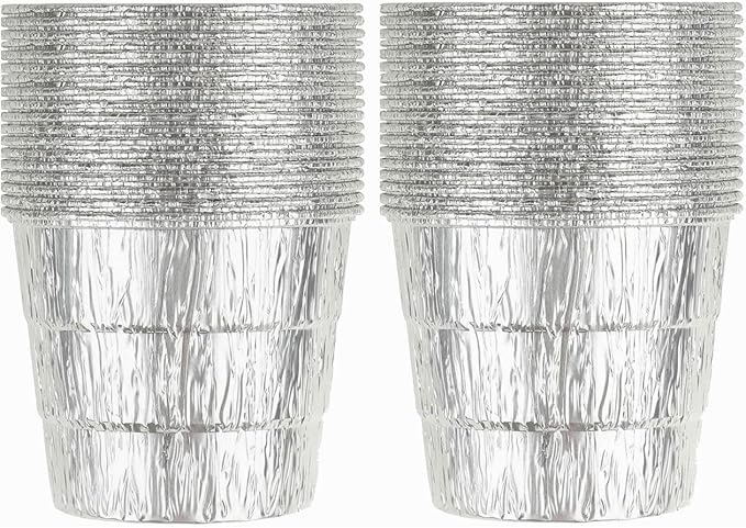 Firsgrill 30-Pack Grease Bucket Liners Replacment for Mostly Z Grill, Green Mountain Pellet Wood Smoker