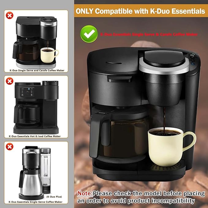 Coffee Brew Basket Replacement for K-Duo Essentials Gen 1（5000）Single Serve & Carafe Coffee Maker