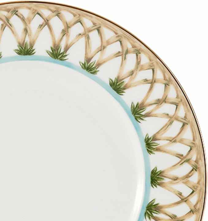 Lenox 897295 British Colonial Bamboo Accent Plates, Set of 4