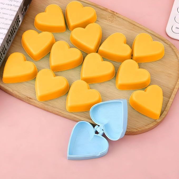 Heart Cake Pop Mold, Blue Plastic Cake Pop Heart Maker Funny Simple Baking Tool Accessories for Home Baking Birthday Party Wedding Desserts