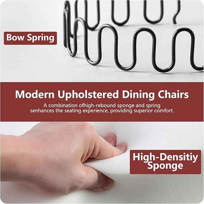 Velvet Dining Chairs Set of 4, Dining Room Chairs Set of 4, Tufted Upholstered Dining Room Chair, Back Ring Pull Trim, Golden Stainless Steel Legs, Wine Red