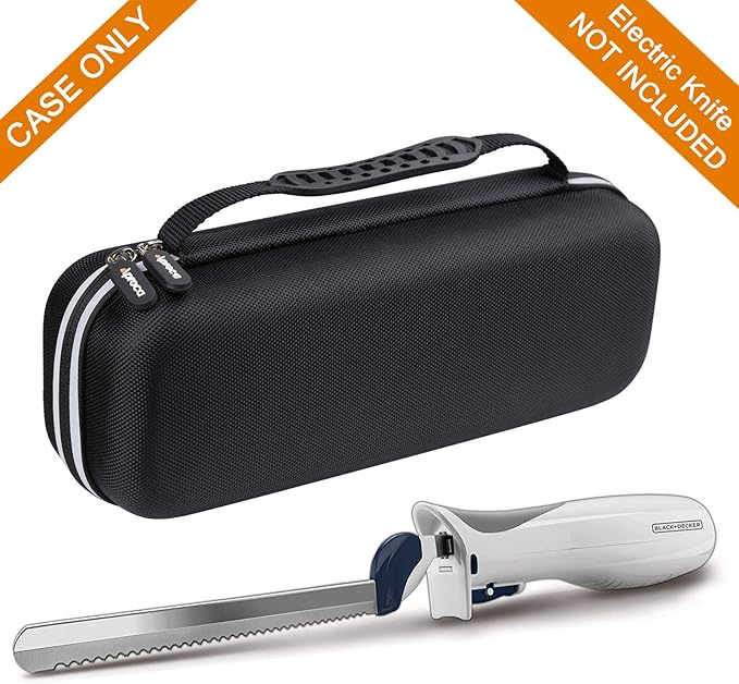 Aproca Case Compatible with Black & Decker EK 700 / Proctor Silex 74312 Easy Slice Electric Knife, Hard Storage Portable Bag (Case Only)