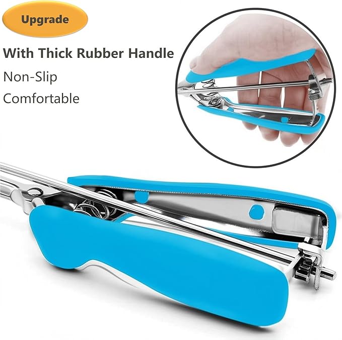 Cookie Scoop, Ice Cream Scoop, 2.5Tbsp/42ml/1.4 oz Cookie Scoops for Baking, 18/8 Stainless Steel Cookie Scooper for Baking, Cookie Dough Scoop, Ice Cream Scooper with Trigger Release (Blue)