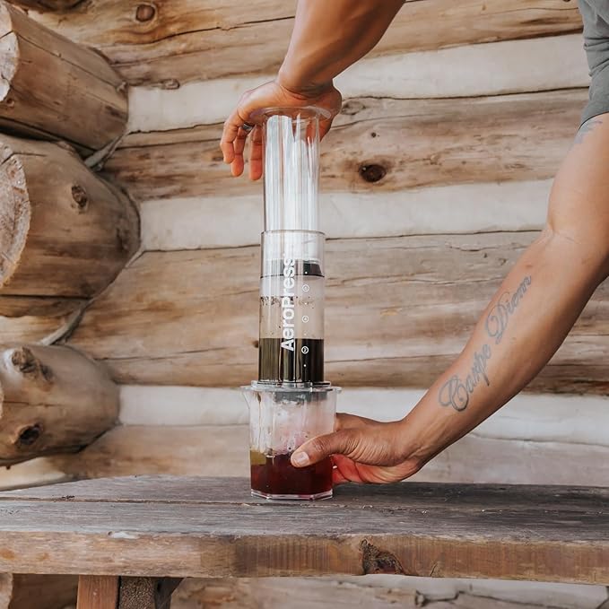 AeroPress XL 316 Stainless Steel Reusable Filter, Durable Metal Coffee Filter, Sustainable, Eco-Friendly, Travel-Friendly, Fits XL Size AeroPress Manual Coffee Makers