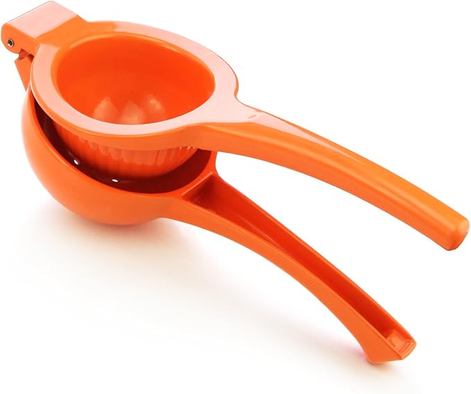 New Star Foodservice 42863 Enameled Aluminum Orange Squeezer