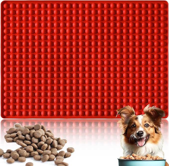 HKNMTT Silicone Mini Round Shape Molds, 468 Cavities Tiny Semi Sphere Baking Sheet Dog Treats Molds Candy Freezer Oven Safe Homemade Dog Treats Kit BPA Free Food Grade