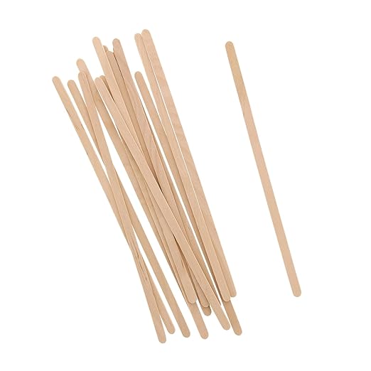 Royal 7.5" Wood Coffee Beverage Stirrers, Package of 500