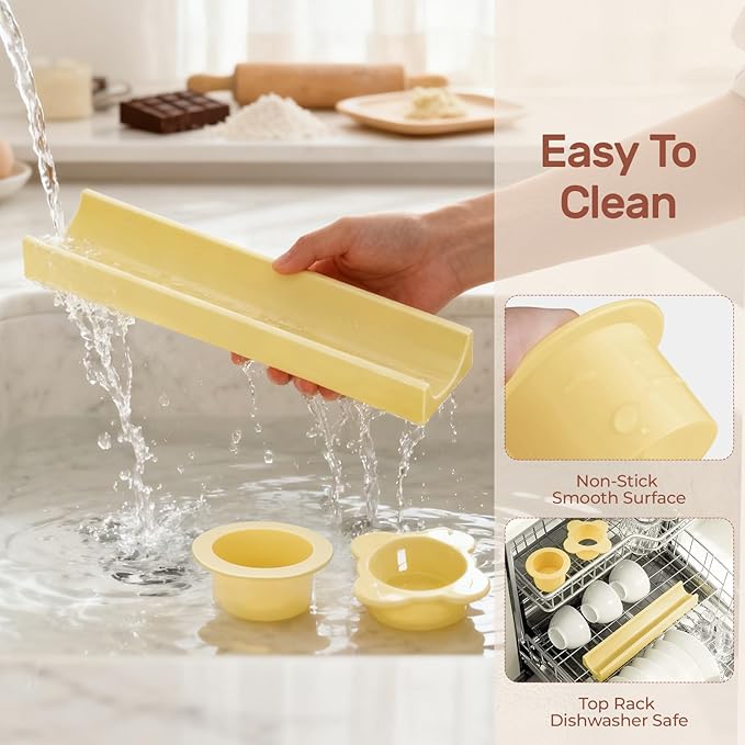 Circle Cake Pop Mold for Baking with 50PCS Cake Pop Sticks Bags Ties,Baking Molds for Birthday Wedding Baby Shower Kids Party Desserts.