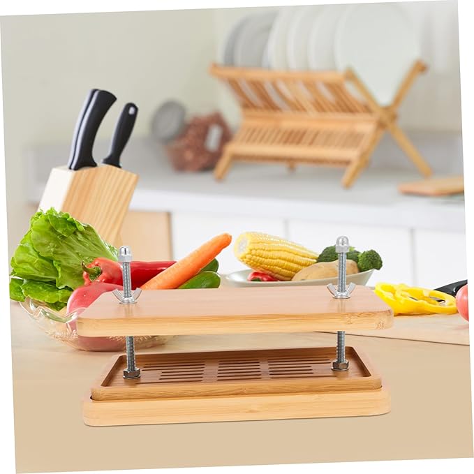 Mobestech Tofu Press Maker Soybean Curd Molds Diy Tools Presser Towel for Homemade Tofu