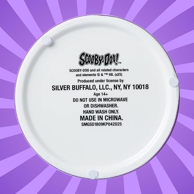Silver Buffalo Scooby Doo Scooby Snacks Spooky Ceramic Cookie Snack Jar (Large)