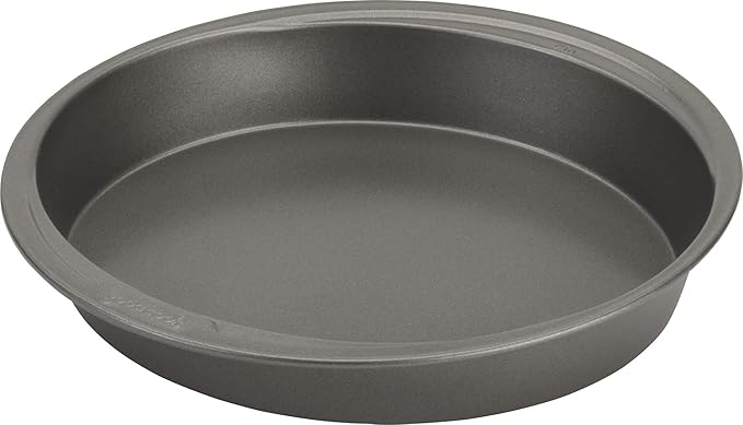 GoodCook Everyday Nonstick Steel Round Cake Pan, 9-Inch, Gray
