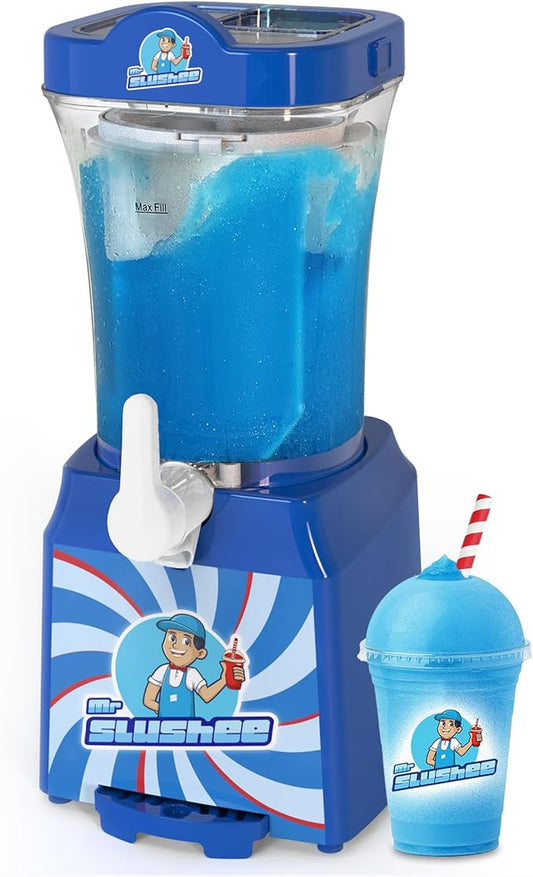 Slushie Machine for home, New and Improved Countertop Slushy Maker for Kitchen, 34 fl oz, Ice Cold Frozen Slush Drink, Slushy Cup, Turns Your Favorite Sodas into Slushies.