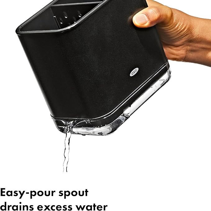 OXO Good Grips Stainless Steel Sink Caddy - Black