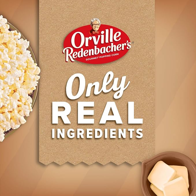 Orville Redenbacher's Naturals Microwave Popcorn, Simply Salted Flavor, 3.29 oz., 3-Count