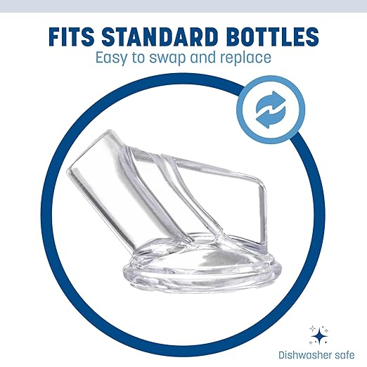 Carlisle FoodService Products Stor N' Pour Bottle Spouts Pour Spouts for Bar, Kitchen, And Restaurants, Plastic, 1.5 X 1.5 X 1.25 Inches, Assorted Colors, (Pack of 12)