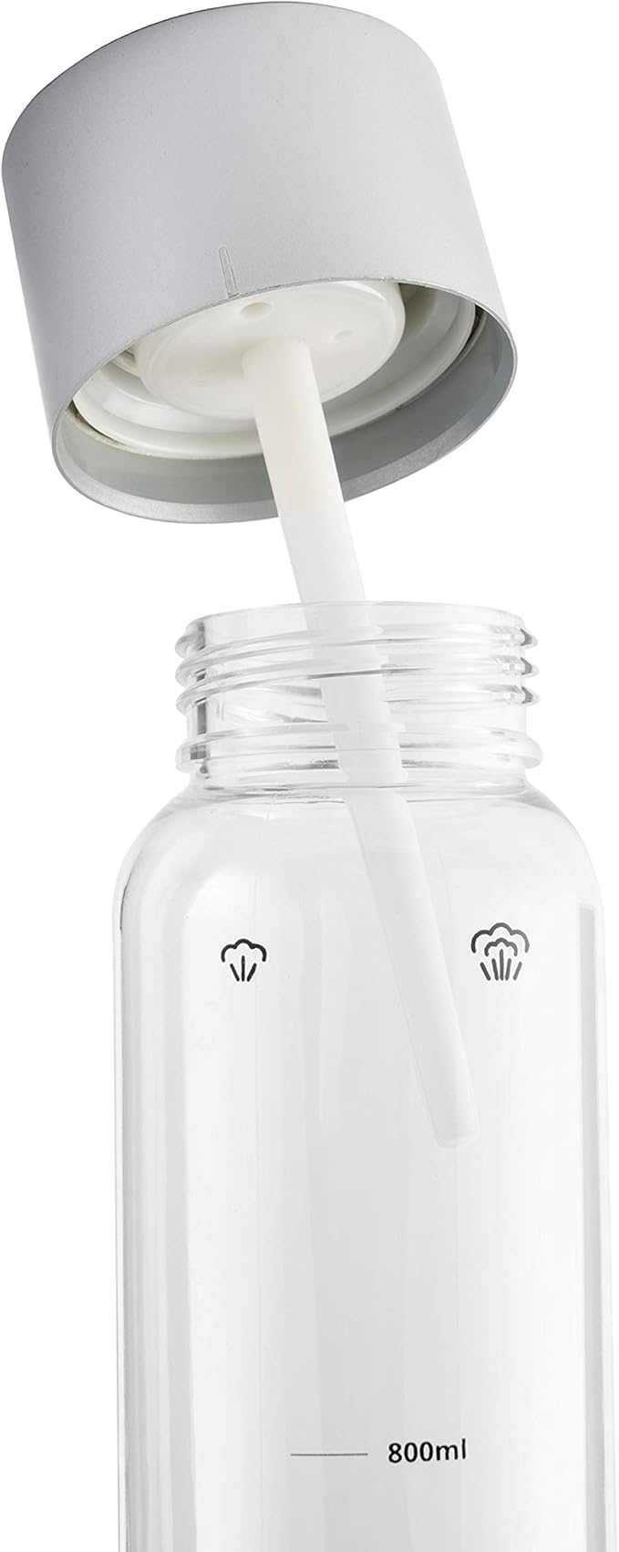 qarbo CLASSIC Sparkling Water Maker Aircharge Cap (Silver)