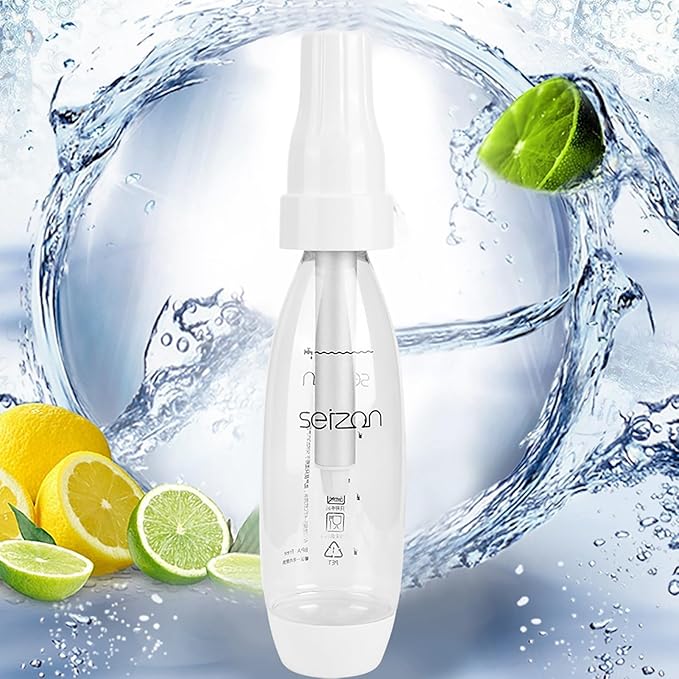 Portable Soda Maker, Sparkling Water Maker, Soda Streaming Machine, Travel Soda Maker, 1L Carbonating Bottle, Carbonated Water Machine for Home
