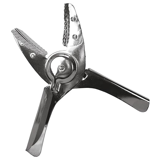 Spill-Stop 1022-0 Lemon Lime Squeezer, Open Jaw Style, Heavy Duty Polished Stainless Steel, Manual Citrus Juicer Hand Held Non-Slip, Durable Commercial Grade, Pack of 12
