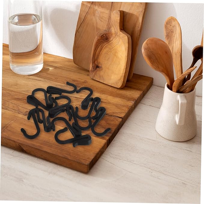 12pcs Kitchen Hook Rack Plastic s Hooks for Kitchen Utensils Utility for Sturdy