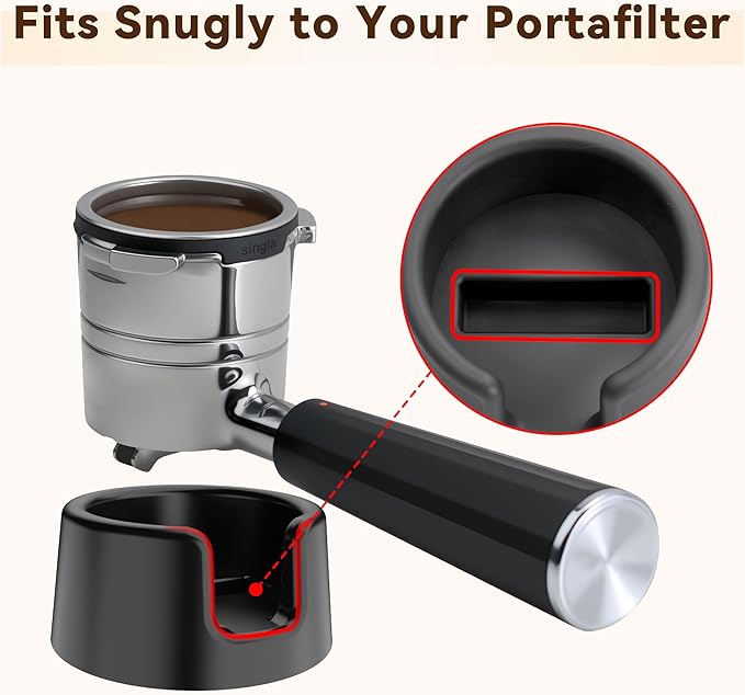 Portafilter Holder Compatible With Ninja Espresso Machine, Espresso Tamping Station for Ninja Luxe Cafe ES601 ES701