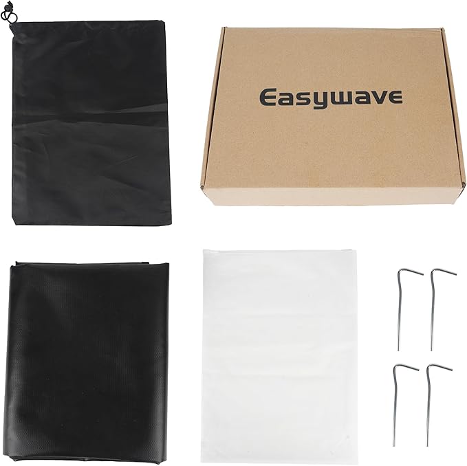60 x 40 Inch Under Grill Mats for Outdoor Grill, Double-Sided Fireproof Grill Protector Pad, Waterproof, Oil-Proof, Indoor Fireplace/Fire Pit Mat, Easy-Clean BBQ/Grill Floor Mat for Deck & Lawn