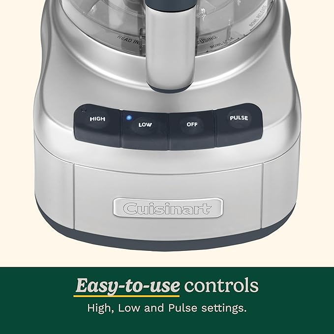 Cuisinart 8 Cup Food Processor - Silver