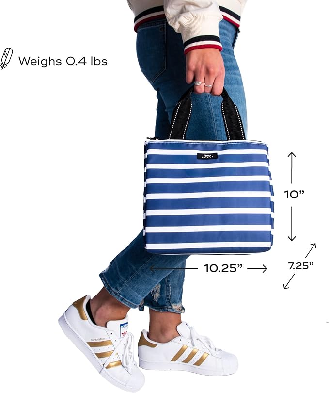 SCOUT Eloise Lunch Bag - Lightweight Insulated Soft Lunch Box, Opens Wide, Zips Closed, Interior Pocket, for Women, Work, Beach, Travel, Pool & Picnic